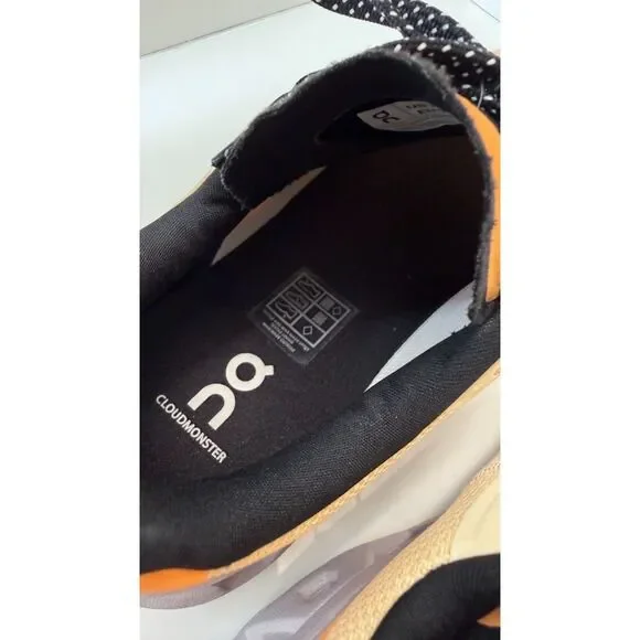 On Cloud CloudMonster Blonde Fade Running Shoe Sz. 10 Ladies Active Gym Sneaker - Picture 5 of 11